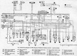 Ford Capri 2.8 Injection - schema électrique
